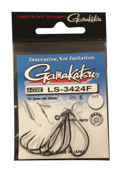 Ls 3424F No:1/0 Siyah Olta Iğnesi 5ADET
