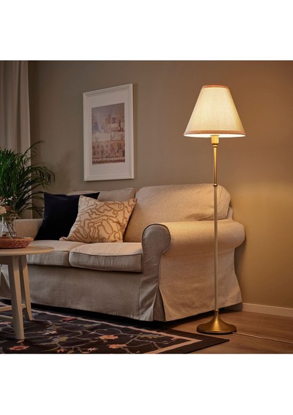 Yer Lambası, Pirinç-Bej, 143 cm