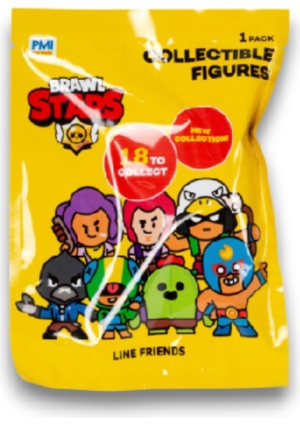 5 Adet Brawl Stars Sürpriz Figür Seri 2