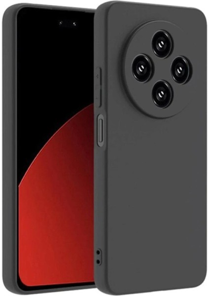 Xiaomi Redmi 14C Kılıf Nano Içi Kadife Silikon - Siyah Glstd