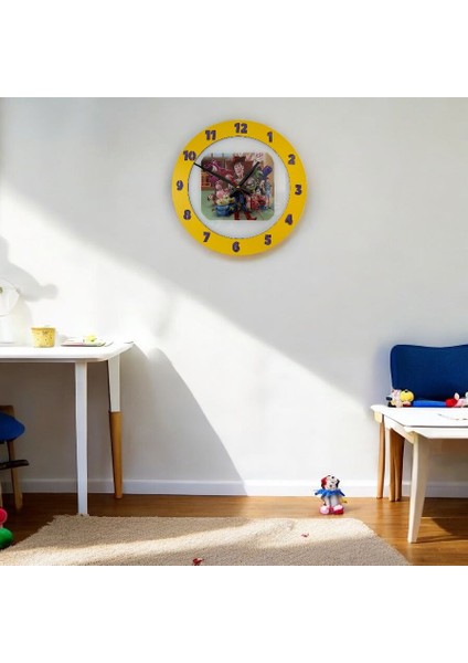Kıds - Toy Story (Oyuncak Hikayesi) Temalı Çocuk Odası Duvar Saati - 40 cm fiyatları