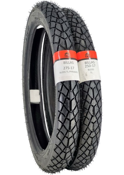 Cup Lastik Takımı Dubleks 275-17 ve 250-17 BL035