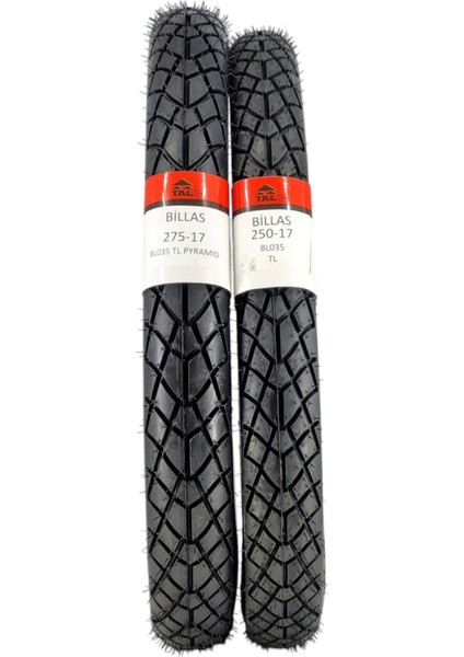 Cup Lastik Takımı Dubleks 275-17 ve 250-17 BL035