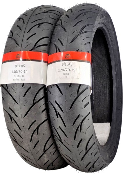 X-Max 250 Lastik Takımı 140/70-14 ve 120/70-15 Tl(Dubleks)