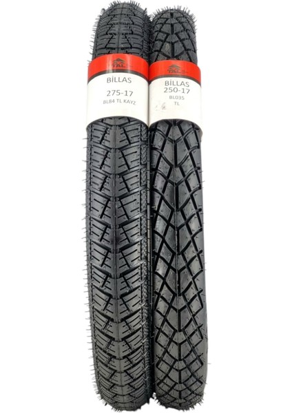 Cup Lastik Takımı Dubleks 275-17 ve 250-17 Kayz