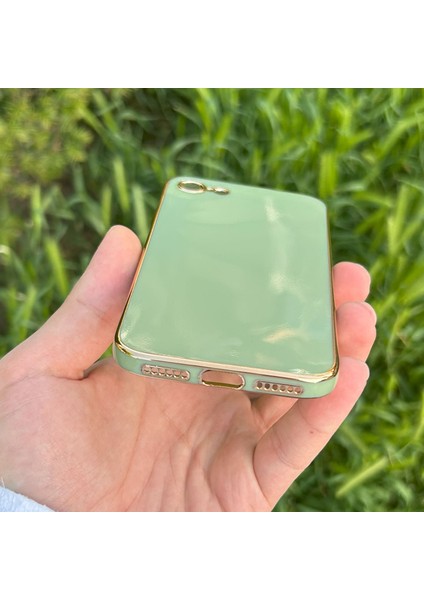 Apple iPhone 7/8/se 2022 Kılıf Kenar Detaylı Yumuşak Parlak Silikon fiyatları