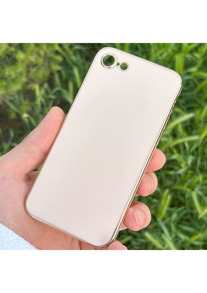 Apple iPhone 7/8/se 2022 Kılıf Kenar Detaylı Yumuşak Parlak Silikon fiyatları