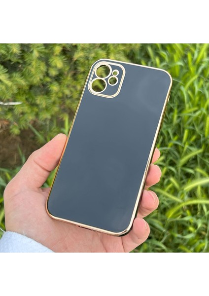 Apple iPhone 11 Kılıf Kenar Detaylı Yumuşak Parlak Silikon fiyatları