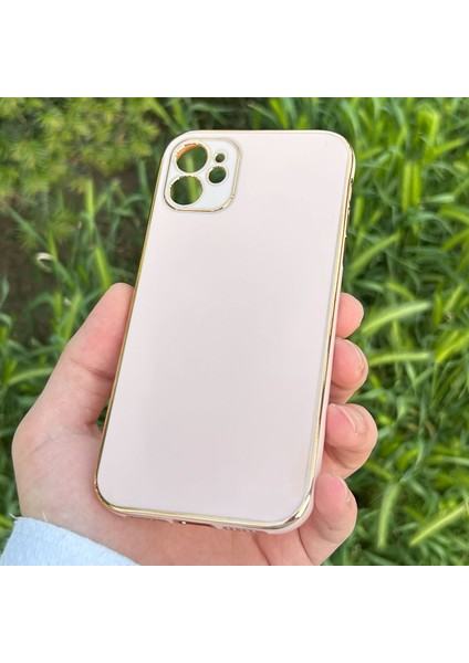 Apple iPhone 11 Kılıf Kenar Detaylı Yumuşak Parlak Silikon fiyatları