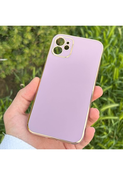 Apple iPhone 11 Kılıf Kenar Detaylı Yumuşak Parlak Silikon fiyatları