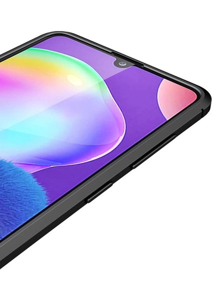 Samsung Galaxy A31 Kılıf Auto Focus Kapak - Kırmızı Glstd