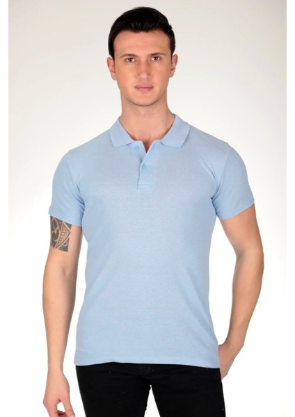 Erkek Polo Yaka Kısa Kollu Regular Fit T-Shirt