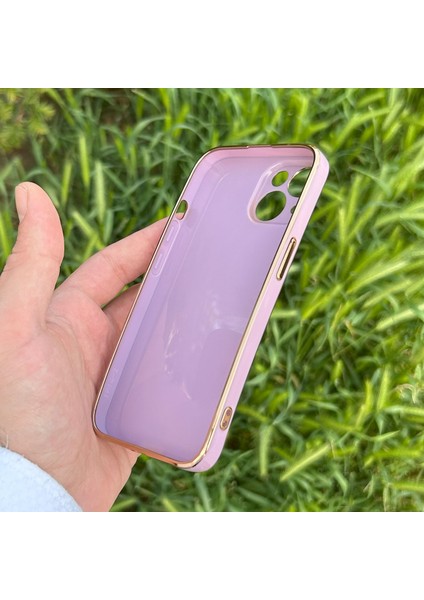 Apple iPhone 14 Kılıf Kenar Detaylı Yumuşak Parlak Silikon fırsatları