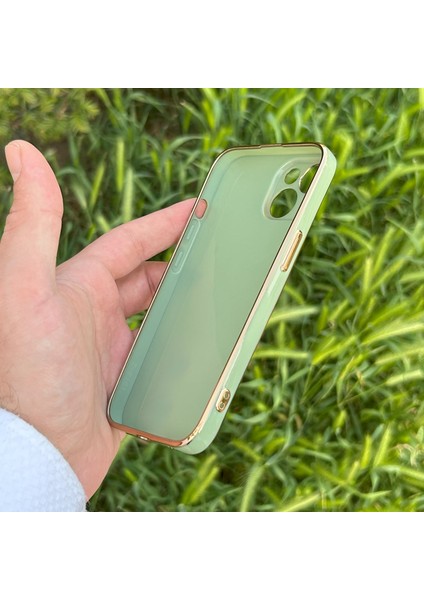 Apple iPhone 14 Kılıf Kenar Detaylı Yumuşak Parlak Silikon fiyatları