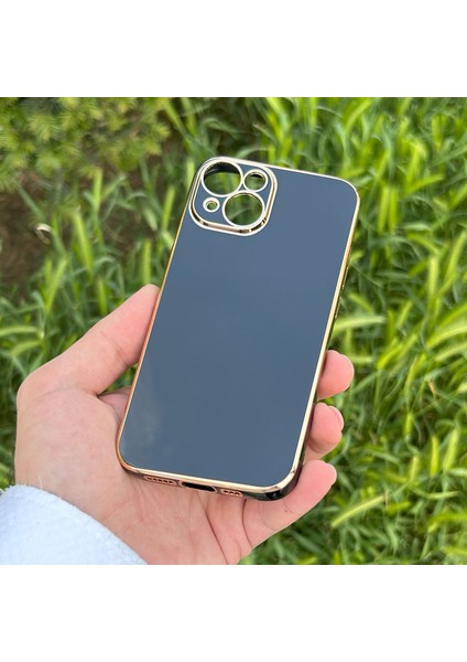 Apple iPhone 14 Kılıf Kenar Detaylı Yumuşak Parlak Silikon fiyatları