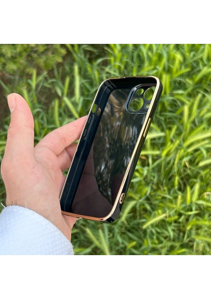 Apple iPhone 14 Kılıf Kenar Detaylı Yumuşak Parlak Silikon fırsatları
