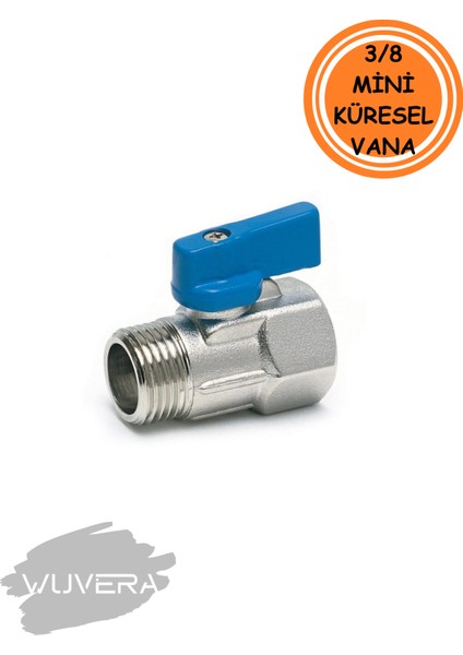 3/8” Mini Küresel Vana – %100 Pirinç Gövde, Kompakt Tasarım & 25 Bar Basınç Dayanımı modelleri