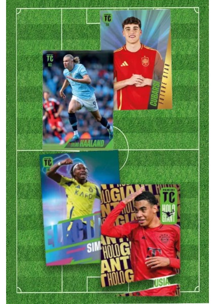 Panini Adrenalyn Top Class - 2025 Official Trading Card Futbolcu Kartları - 12 Paket (96 Kart)
