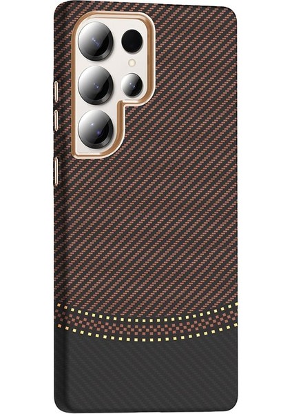 Samsung Galaxy S25 Ultra Uyumlu Mikrofiber Görünümlü Magsafe Özellikli Kılıf modelleri