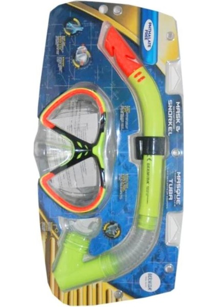 Yetişkin Maske ve Şnorkel Safari Dalış Seti - 2356A/121CSB ()