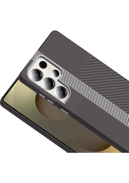 Samsung Galaxy S25 Ultra Uyumlu Mikrofiber Görünümlü Magsafe Özellikli Kılıf fiyatları