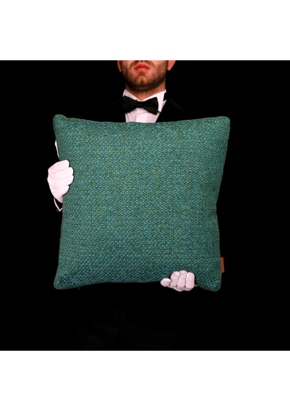 Mira Yeşil Keten 3'lü Kırlent Seti fiyatları