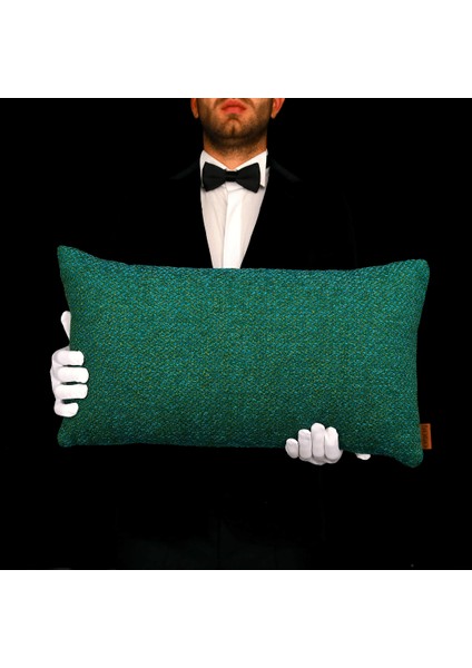 Mira Yeşil Keten 3'lü Kırlent Seti indirimleri