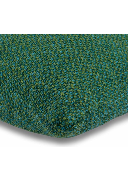 Mira Yeşil Keten 3'lü Kırlent Seti