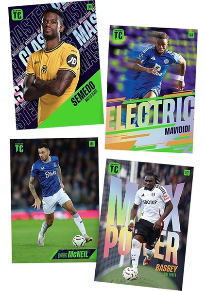 Panini Top Class 2025 Premier League Koleksiyon Futbolcu Kartları (1 Paket & 8 Adet Kart )