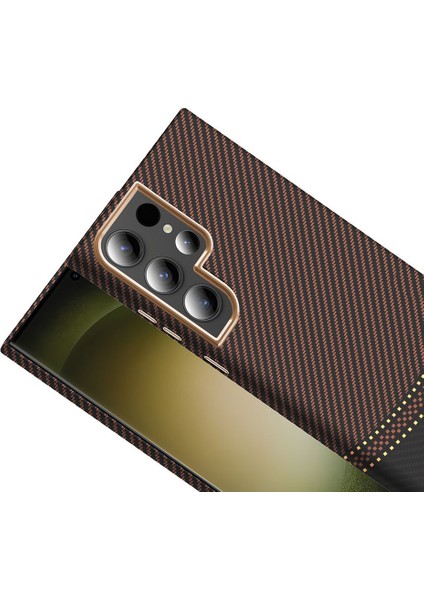 Samsung Galaxy S23 Ultra Uyumlu Mikrofiber Görünümlü Magsafe Özellikli Kılıf fiyatları