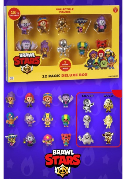 12'li Brawl Stars Seri 2 - Model 1