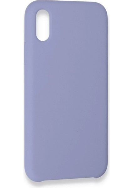 Apple iPhone Xs Max Kılıf Lansman Legant Silikon - Lila Glstd