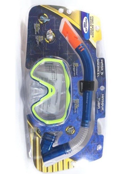 Maske Snorkel Set Almira - 2303A/121CSB ()