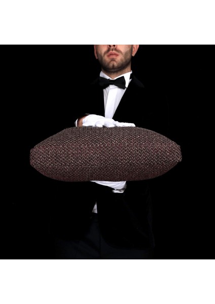 Mira Mürdüm Keten 3'lü Kırlent Seti modelleri