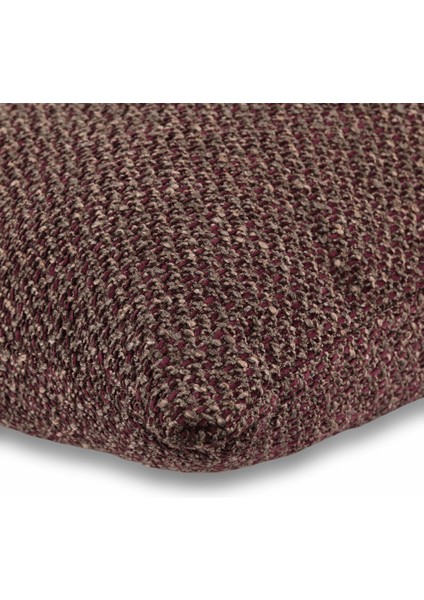 Mira Mürdüm Keten 3'lü Kırlent Seti