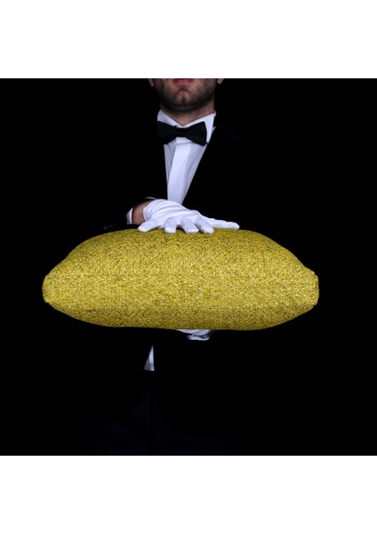 Mira Sarı Keten 3'lü Kırlent Seti modelleri