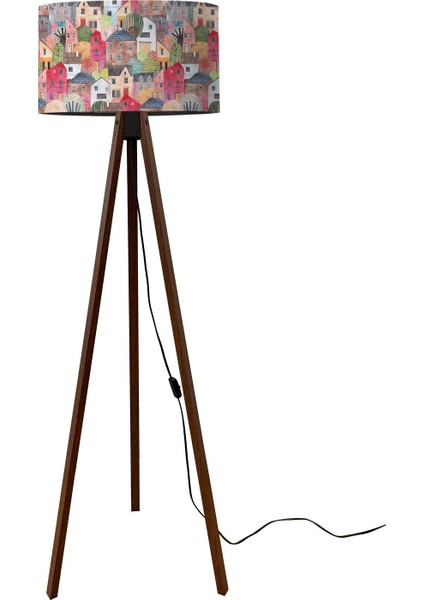 Desenli Tripod Lambader