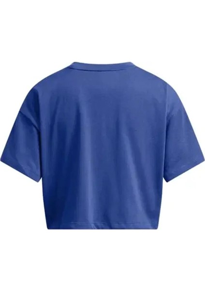 W Varsity Mix Hw Kadın Mavi Antrenman T-Shirt 1389156-432 fırsatları