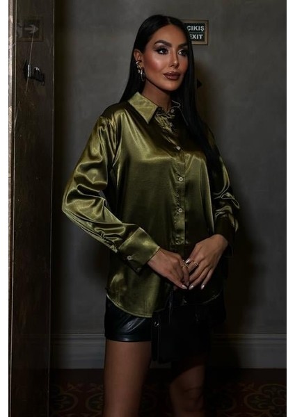Premium Saten Gömlek 3438