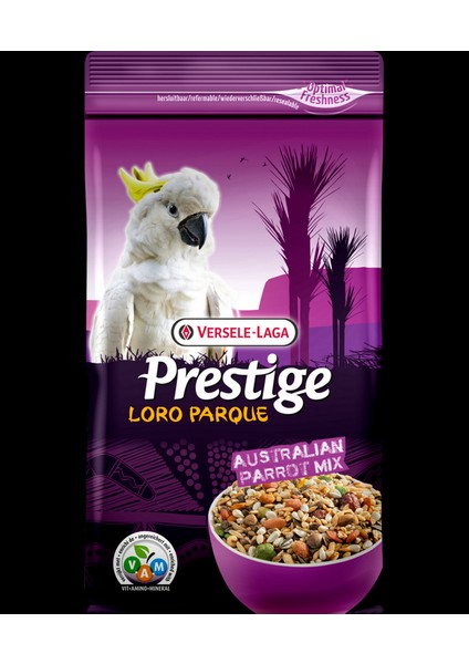 Versele Laga Prestıge Premıum Loro Parque Avusturalya Papağan Yemi 1kg Glstd