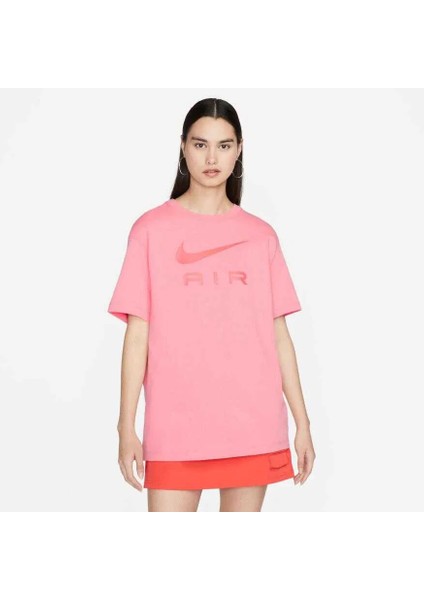 Dx7918 611 Nike Nsw Tee Air Kadın T-Shirt modelleri