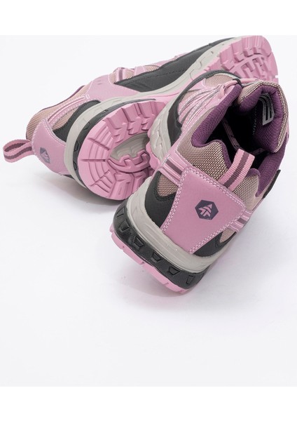 Kadın Su Geçirmez Outdoor Kalın Taban Spor Ayakkabı Hj 24658Z Pembe/siyah fırsatları