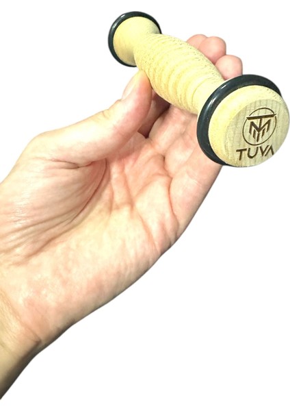 Pratik Ayak Masaj Roller Doğal Ahşap