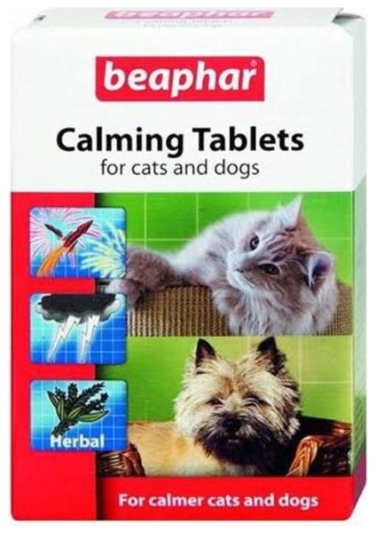 Calming Bitkisel Kedi ve Köpek Sakinleştirici Tablet 20 Adet - Petshopundan