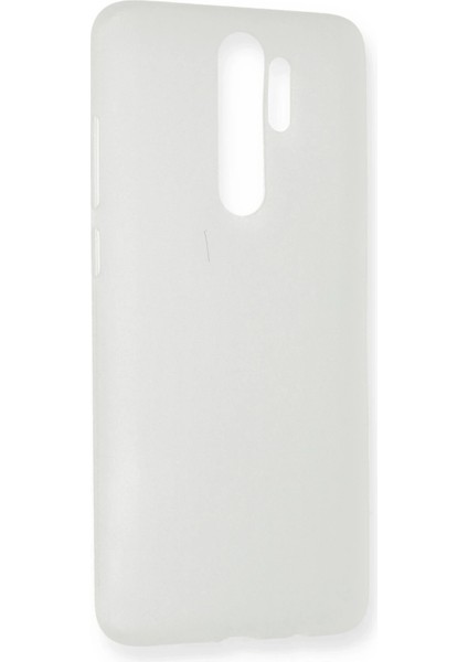 Xiaomi Redmi Note 8 Pro Kılıf Pp Ultra Ince Kapak - Beyaz Glstd