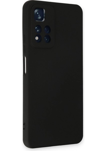 Xiaomi Redmi Note 11 Pro Plus 5g Kılıf Nano Içi Kadife Silikon - Siyah Glstd