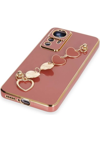 Xiaomi Mi 12T Pro Kılıf Esila Silikon - Kırmızı Glstd