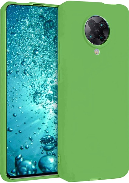 Xiaomi Redmi K30 Pro Kılıf Nano Içi Kadife Silikon - Yeşil Glstd fiyatları