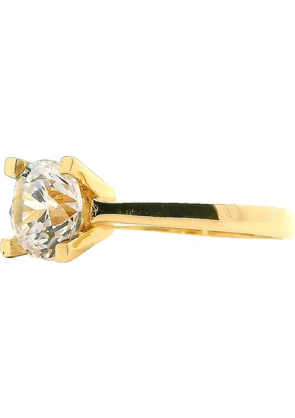Tektaş Yüzük 14 Ayar Altın 2.33 gr OA-K21601029218