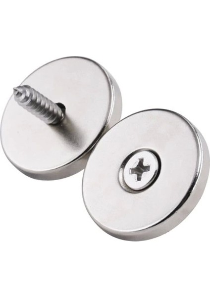 25X10-5.5X5 mm Neodyum Mıknatıs 50 Adet, YUVARLAK,N35 Nikel Kaplamalı Kaliteli ve Dayanıklı Ürün